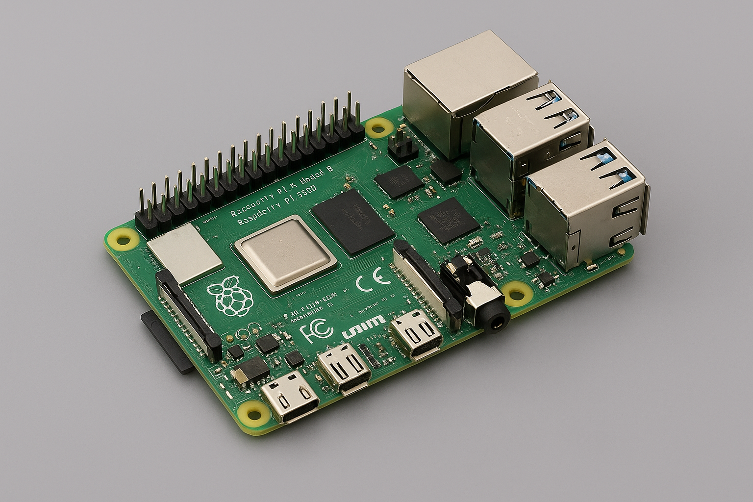 Raspberry Pi 4 mini bilgisayar